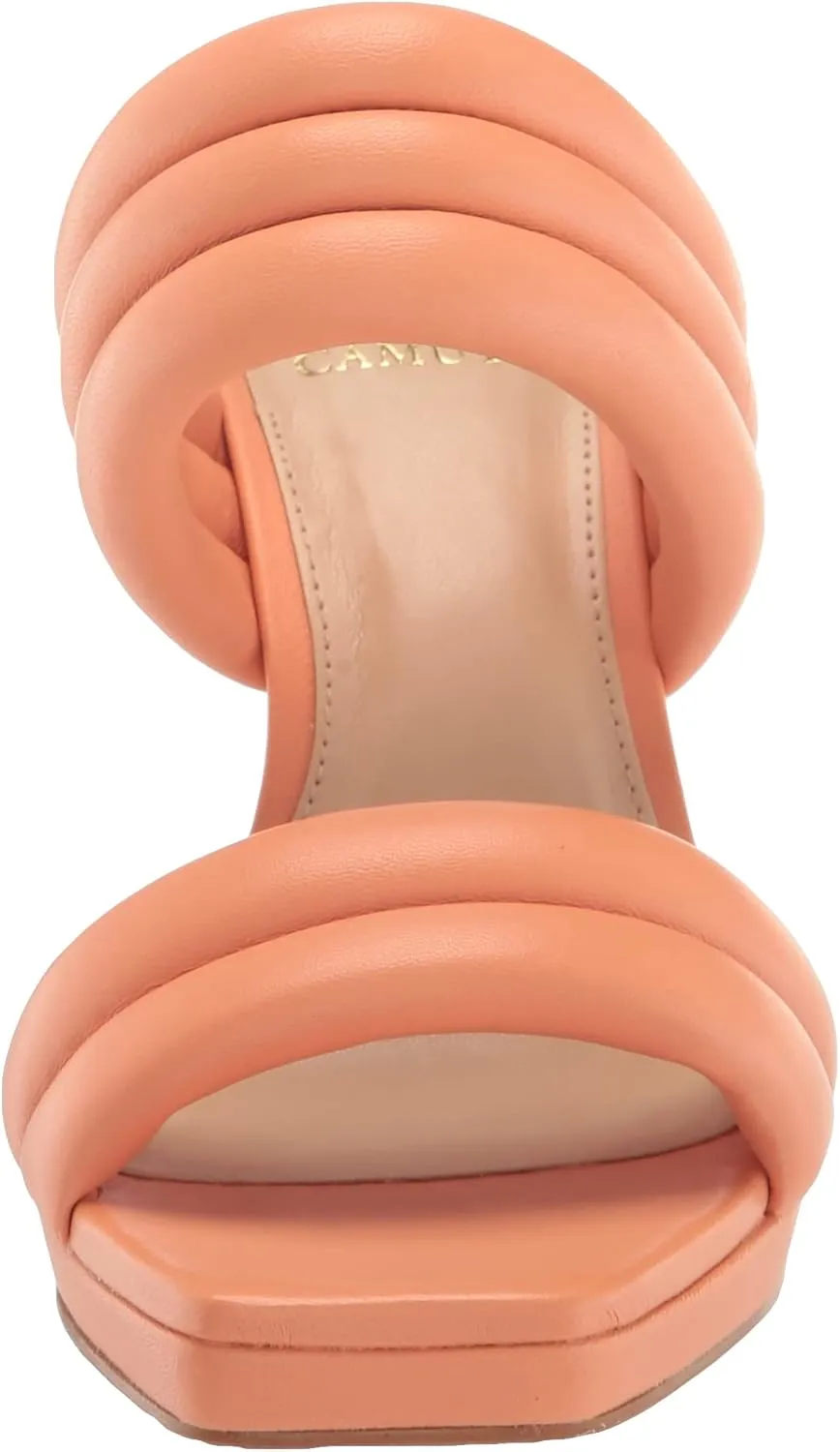 Vince Camuto Women's Eluinsa Puffy Platform Sandal Heeled