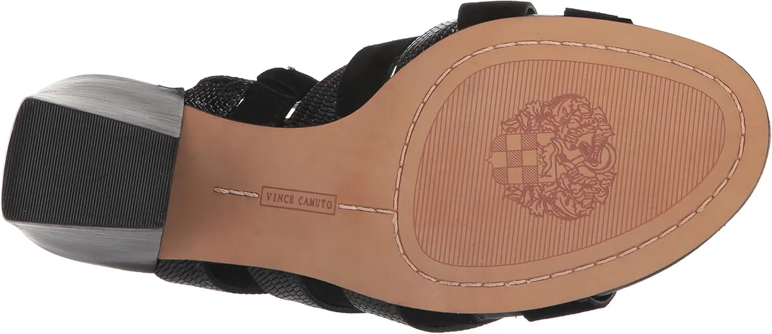 Vince Camuto Women's Footwear Deljesta Braided Upper Heeled Sandal
