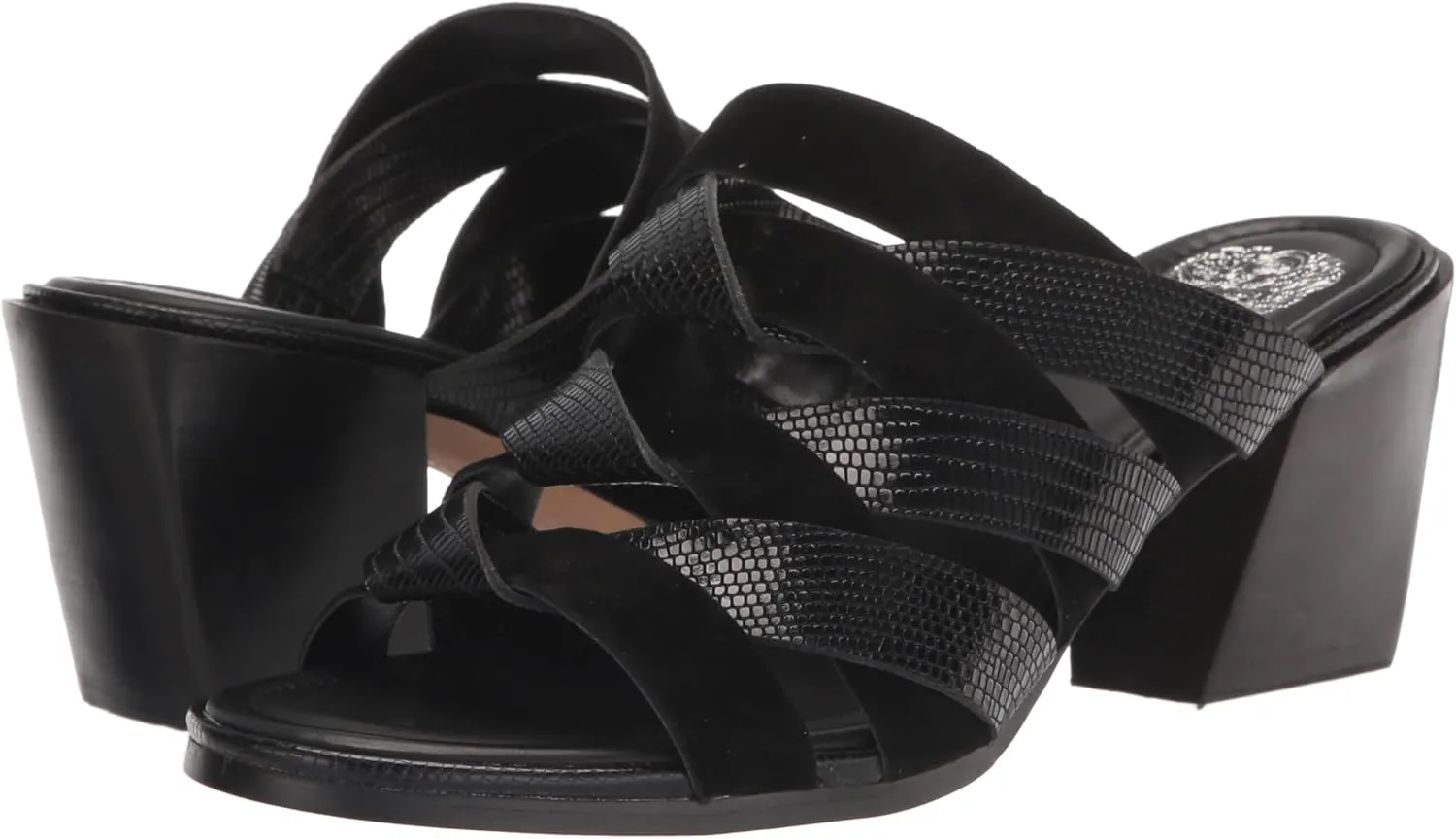 Vince Camuto Women's Footwear Deljesta Braided Upper Heeled Sandal