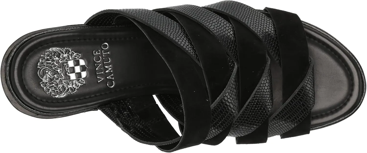 Vince Camuto Women's Footwear Deljesta Braided Upper Heeled Sandal