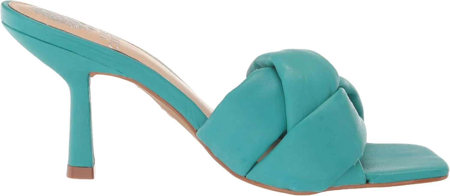 Vince Camuto Women's Footwear Joieana Puffy Strap Dress Mule Heeled Sandal