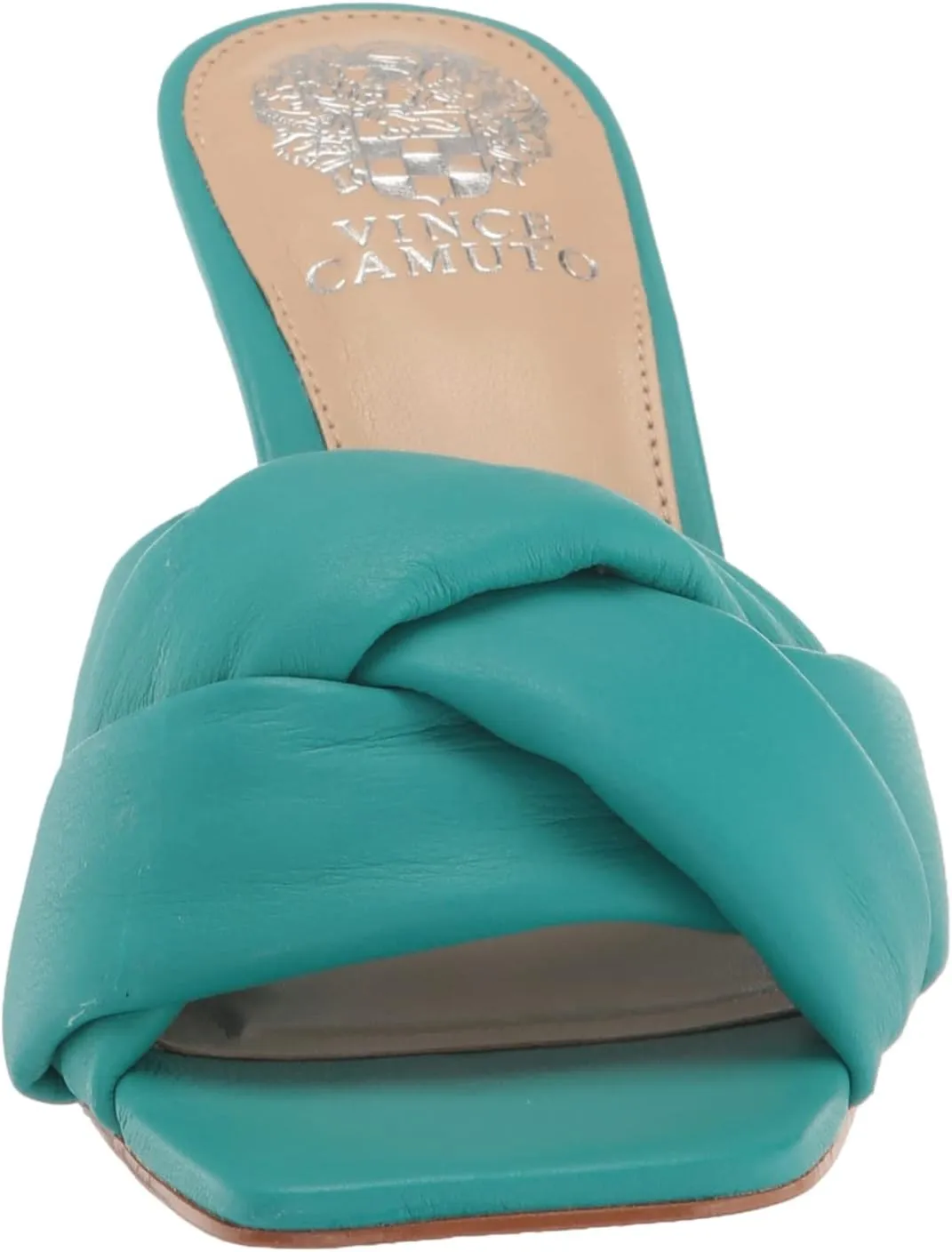 Vince Camuto Women's Footwear Joieana Puffy Strap Dress Mule Heeled Sandal