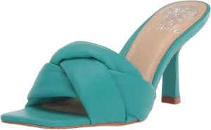 Vince Camuto Women's Footwear Joieana Puffy Strap Dress Mule Heeled Sandal
