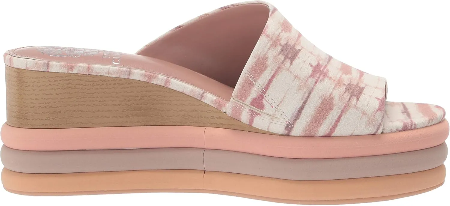 Vince Camuto Women's Pendrea Platform Slide Wedge Sandal