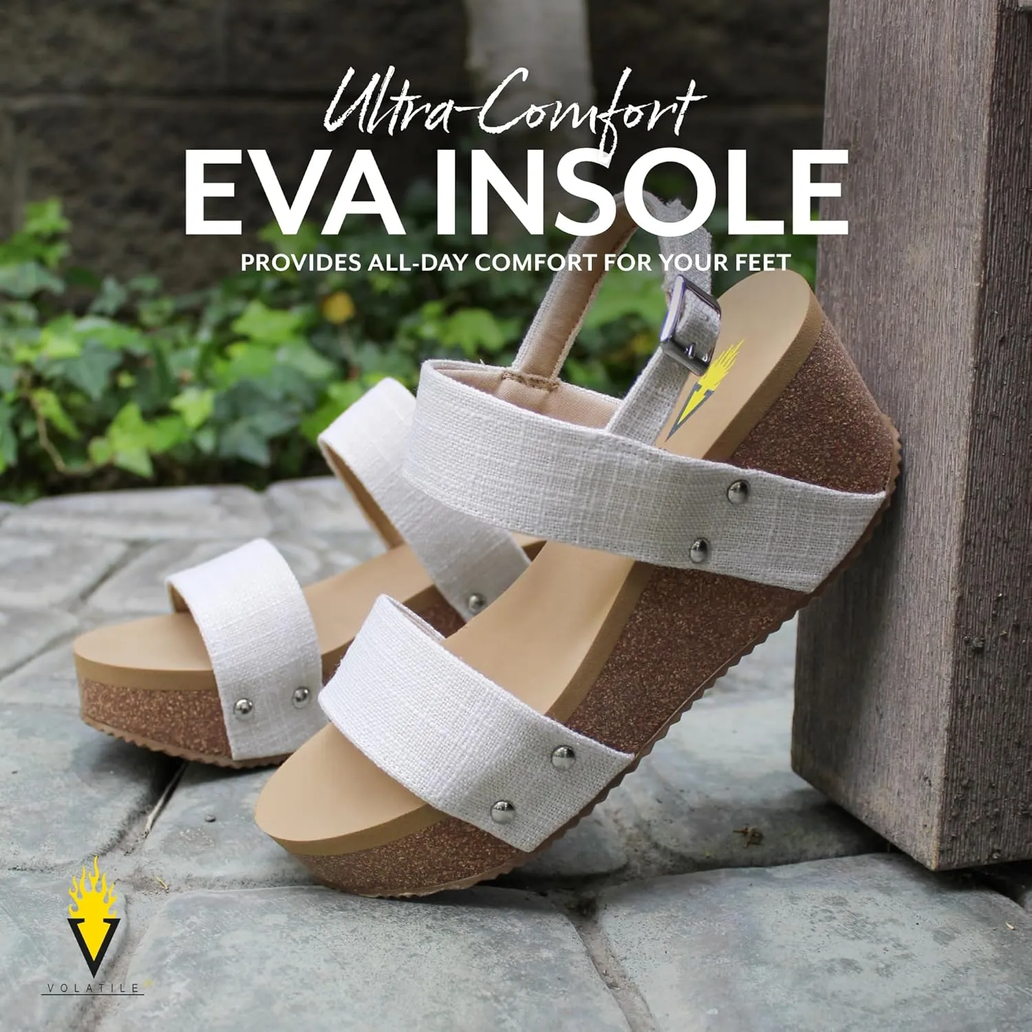 VOLATILE Women's Summerlove Wedge Sandal