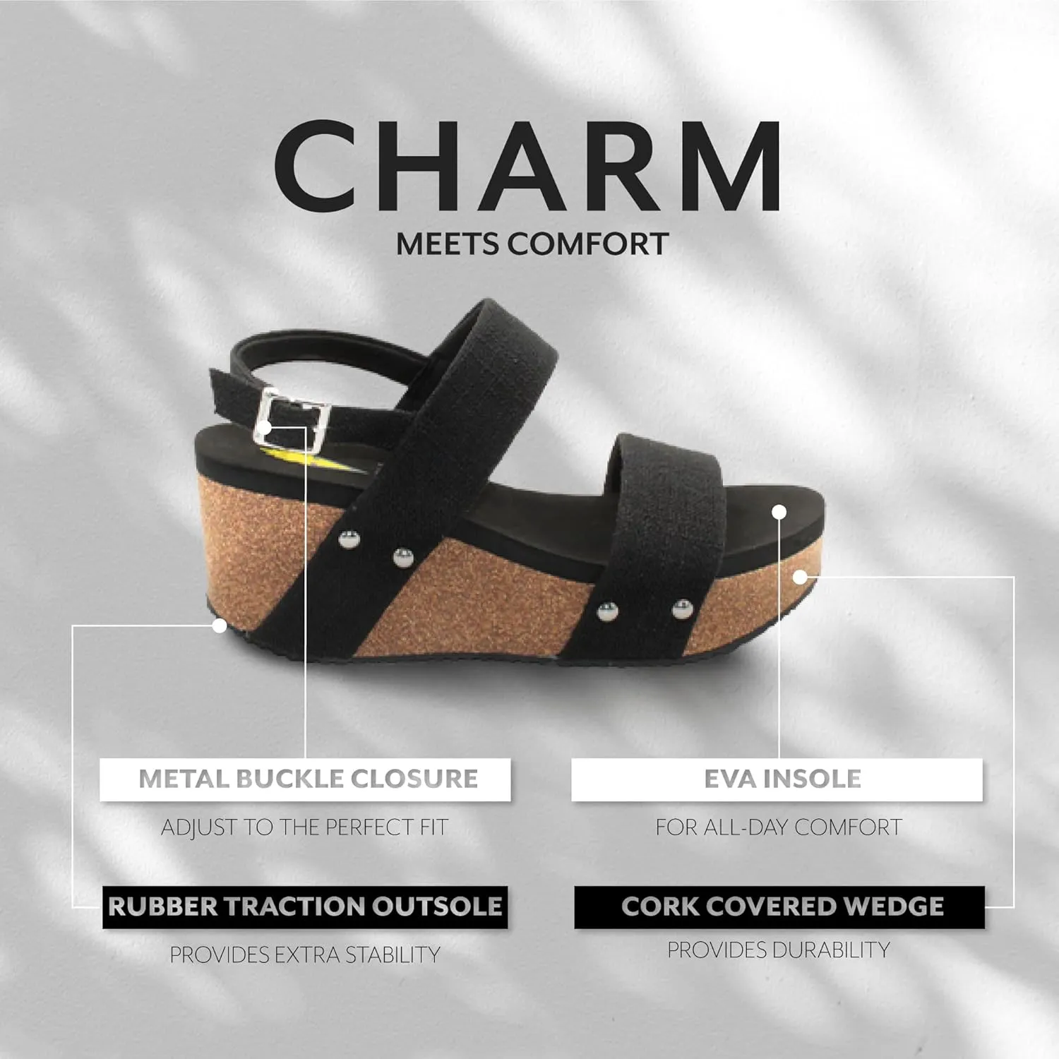 VOLATILE Women's Summerlove Wedge Sandal