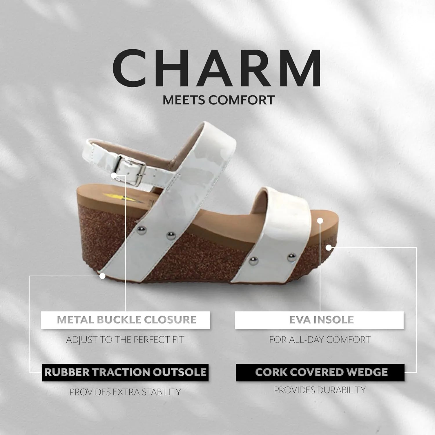 VOLATILE Women's Summerlove Wedge Sandal