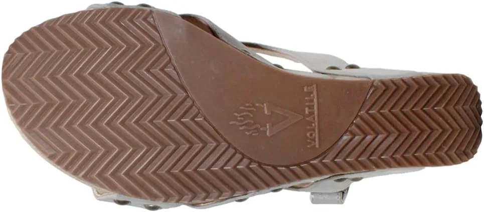 VOLATILE Womens Tory Casual Sandals Casual High Heel 3" & Up