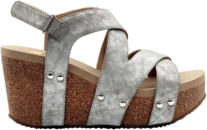 VOLATILE Womens Tory Casual Sandals Casual High Heel 3" & Up