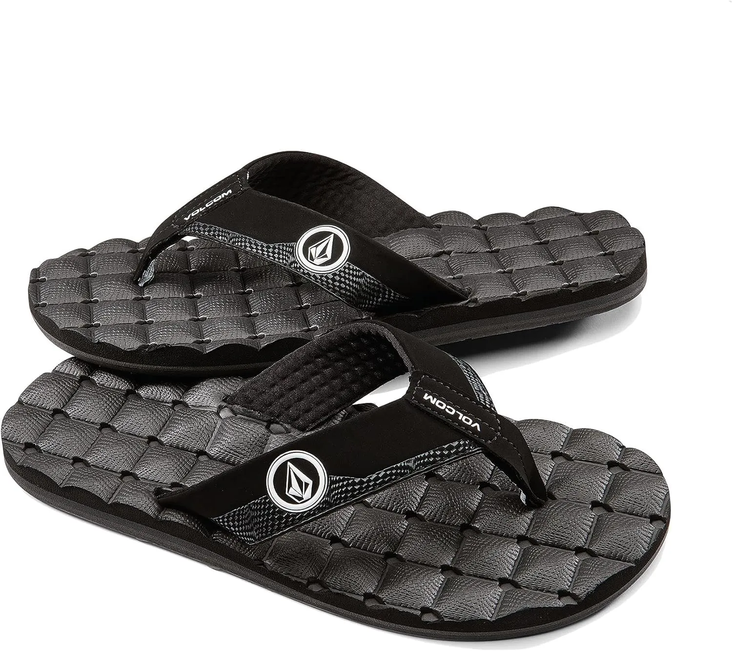 Volcom Boy's Recliner Big Youth Flip Flop Sandal