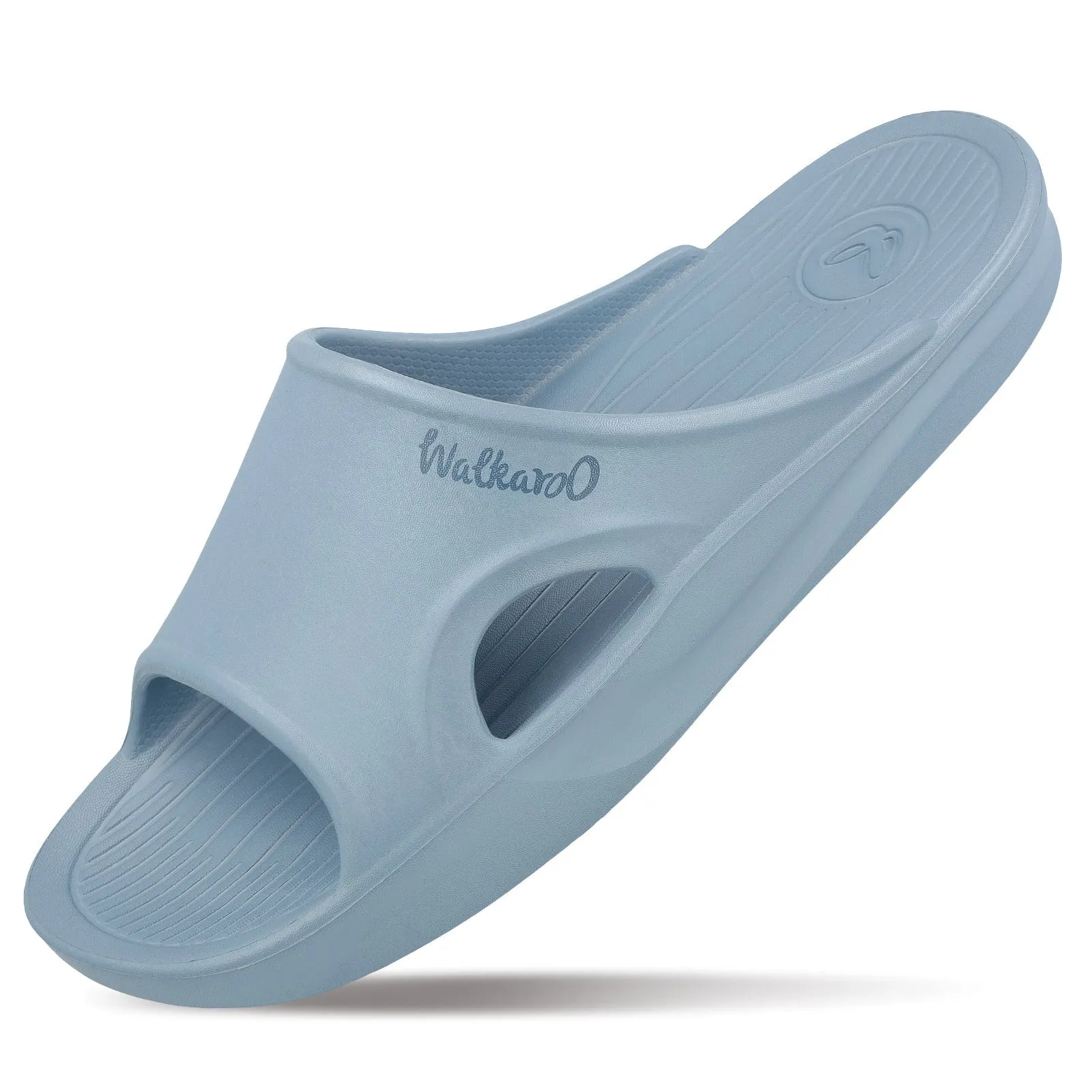 Walkaroo Men's Slider - WC4842 Aqua Blue