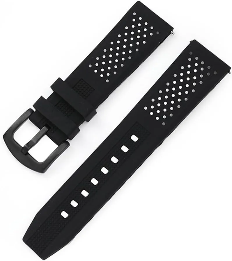 Watch Strap Silicone Strap Breathable Porous Switch Quick Release Ear Strap Smart Strap For Huawei For Samsung S3