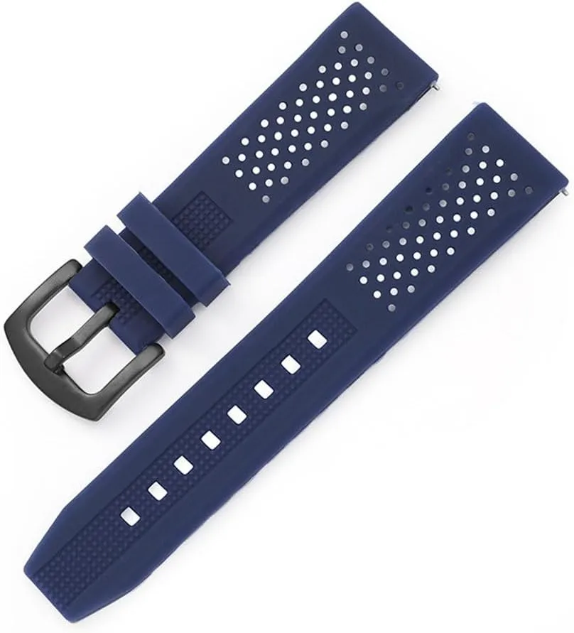 Watch Strap Silicone Strap Breathable Porous Switch Quick Release Ear Strap Smart Strap For Huawei For Samsung S3