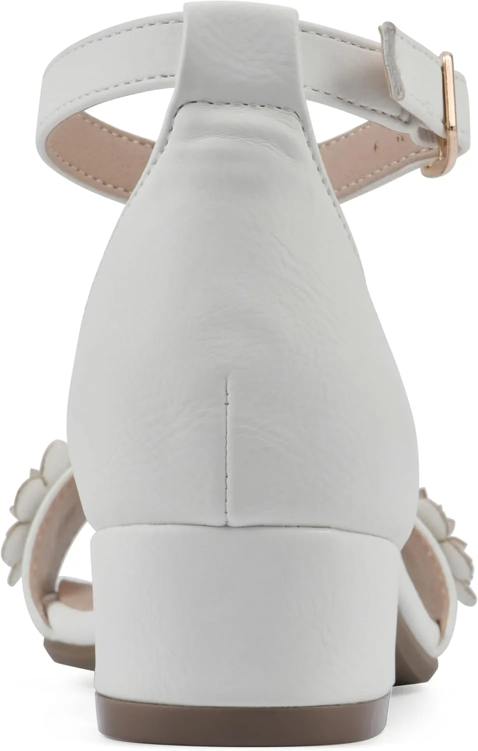 WHITE MOUNTAIN Kids Emerge Mini-Heeled Floral Sandal