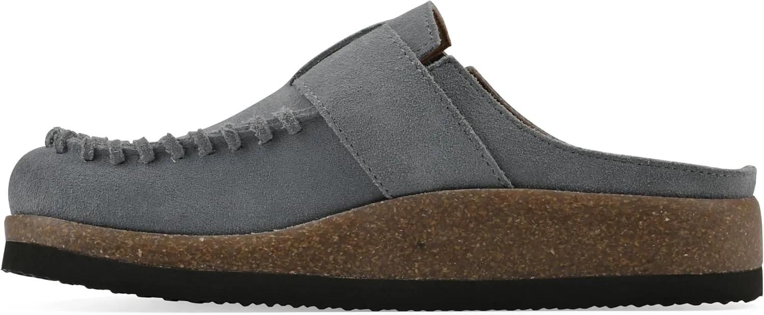 WHITE MOUNTAIN Women's Bayberry Buckle Signature Comfort-Molded Footbed Mule