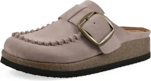 WHITE MOUNTAIN Women's Bayberry Buckle Signature Comfort-Molded Footbed Mule