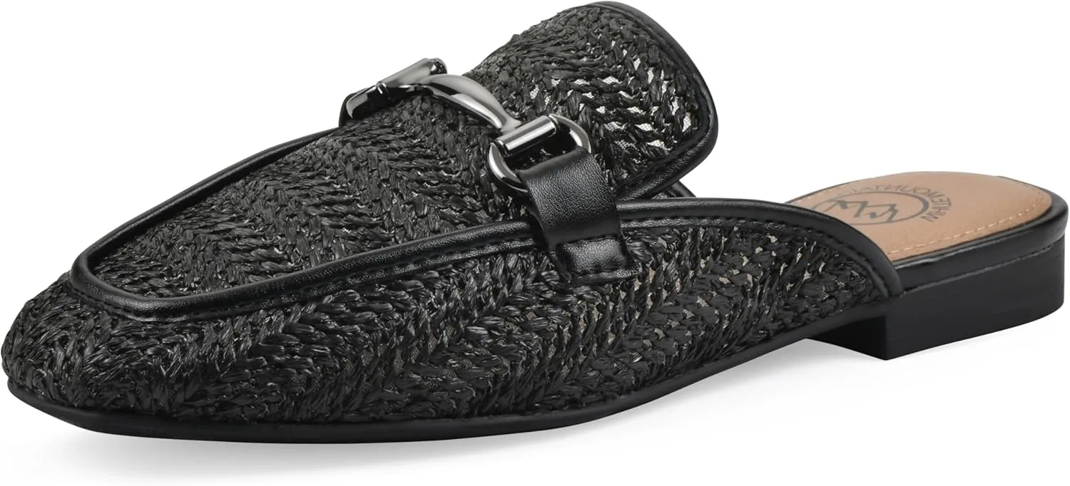 WHITE MOUNTAIN Women's Bobbin Open-Back Slip-On Loafer