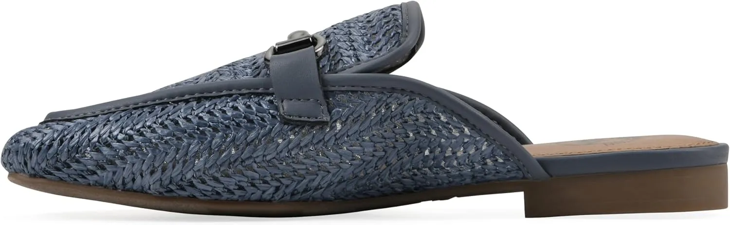 WHITE MOUNTAIN Women's Bobbin Open-Back Slip-On Loafer
