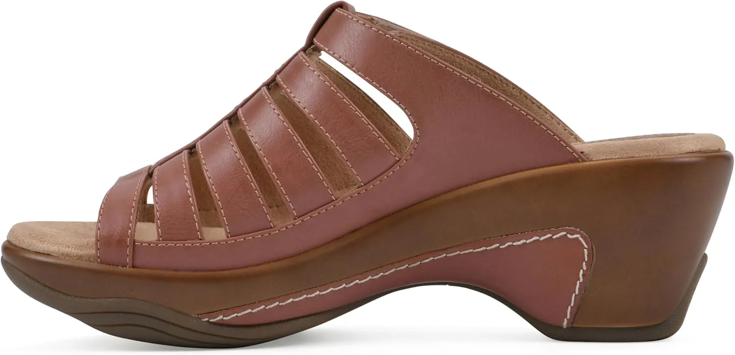 WHITE MOUNTAIN Women's Valencia Strappy Clog Sandal
