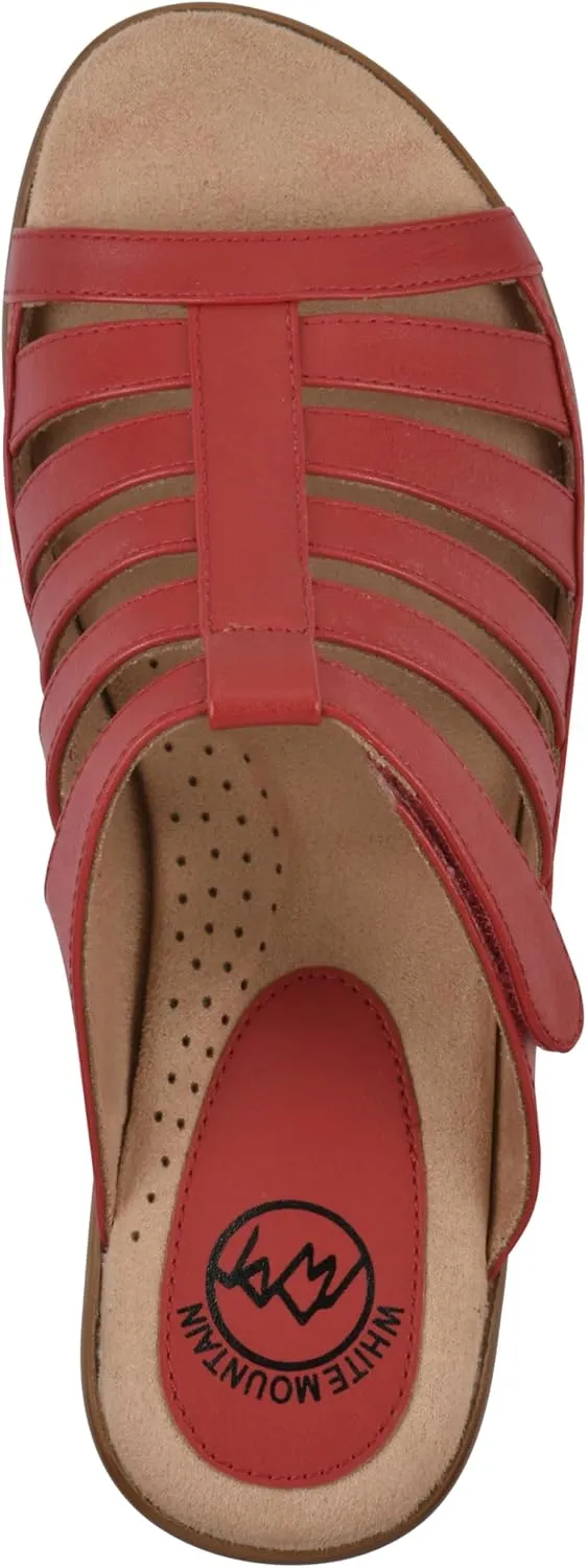 WHITE MOUNTAIN Women's Valencia Strappy Clog Sandal