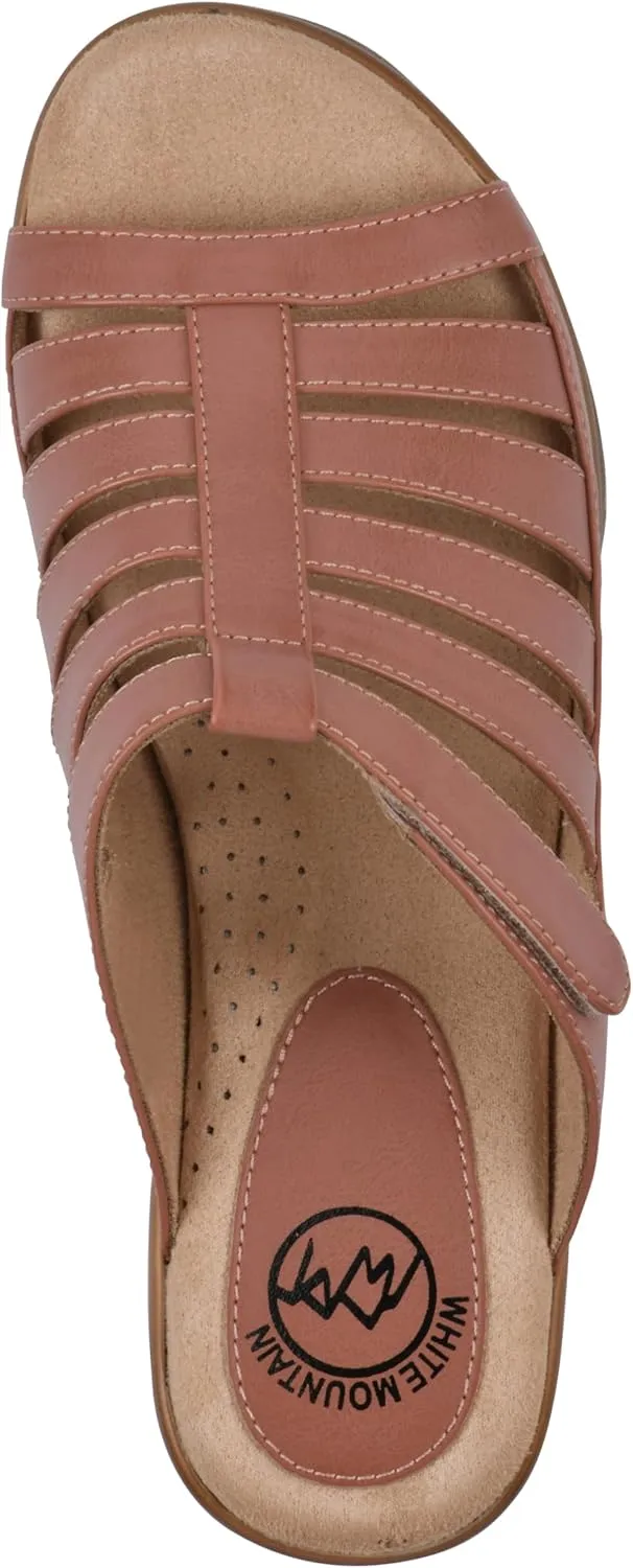 WHITE MOUNTAIN Women's Valencia Strappy Clog Sandal
