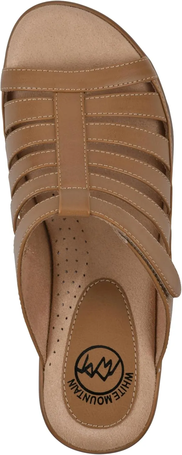 WHITE MOUNTAIN Women's Valencia Strappy Clog Sandal