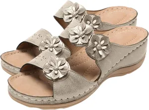 Women Orthopedic Sandals with Arch Support Orthopedic Womens Tan Sandals Orthopedic Recovery Sandals for Women Orthotic Women's Flat Sandals 8.5 Womens Comfort Walking Flip Flops with Arch Support