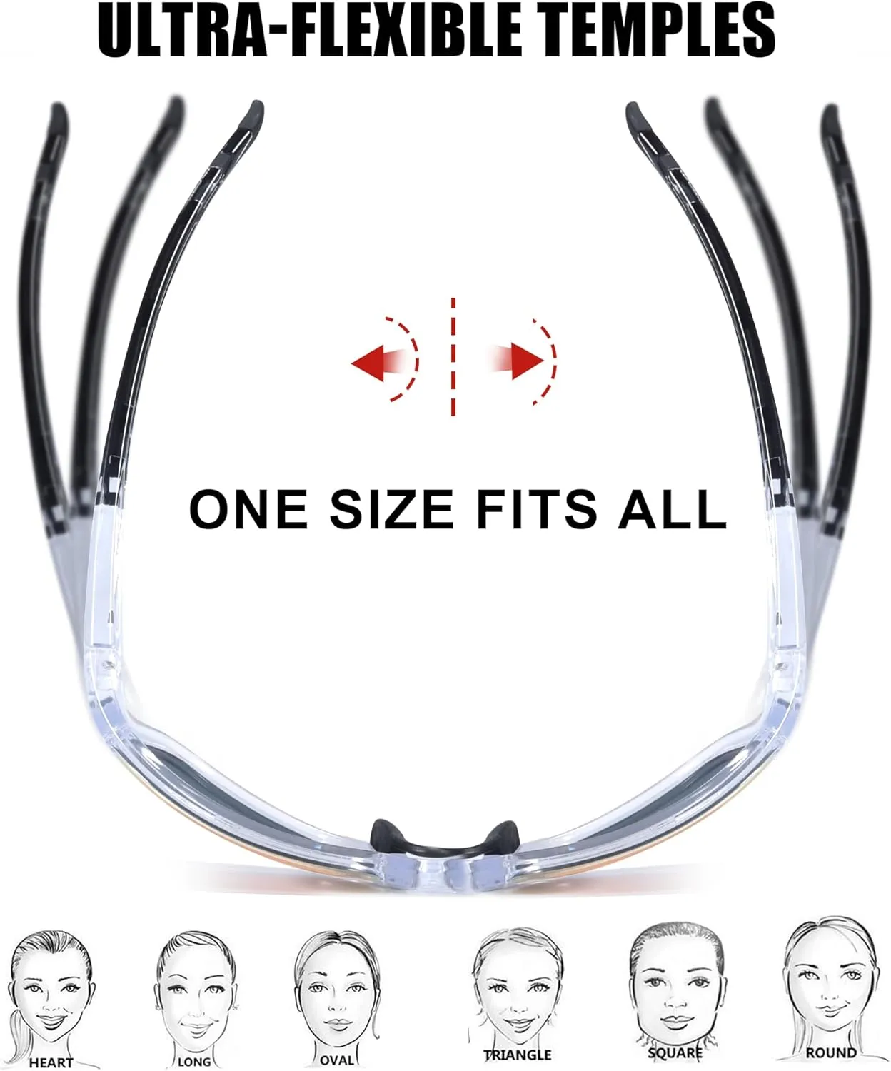 Women Polarized Sports Sunglasses Designer Wrap Style IF8150