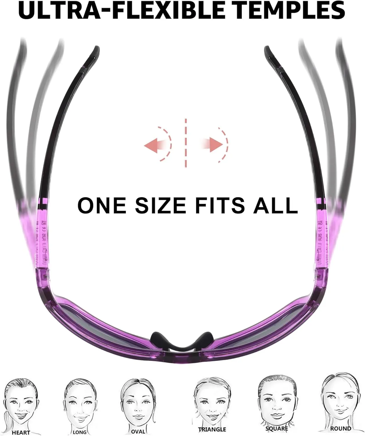 Women Polarized Sports Sunglasses Designer Wrap Style IF8150