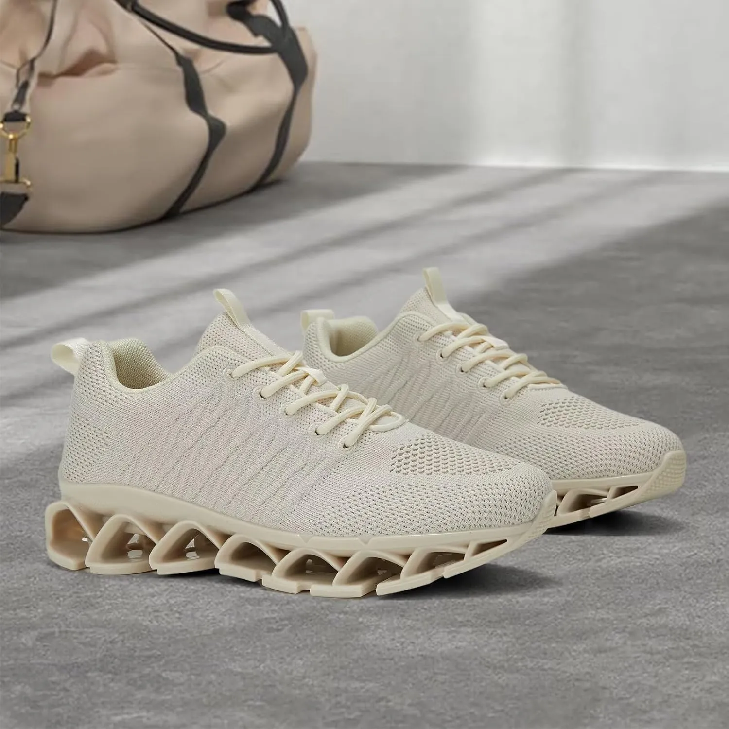 Women's Blade Running Shoes Ladies Fashion Sneakers Slip on Shoes Tennis Walking Athletic Shoes