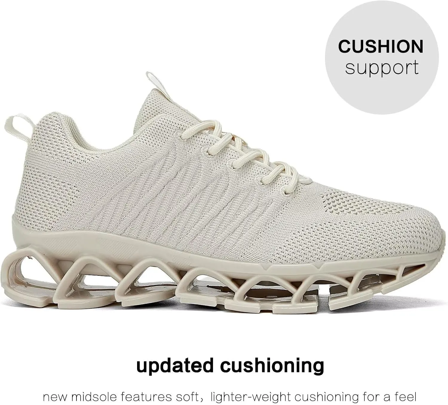 Women's Blade Running Shoes Ladies Fashion Sneakers Slip on Shoes Tennis Walking Athletic Shoes