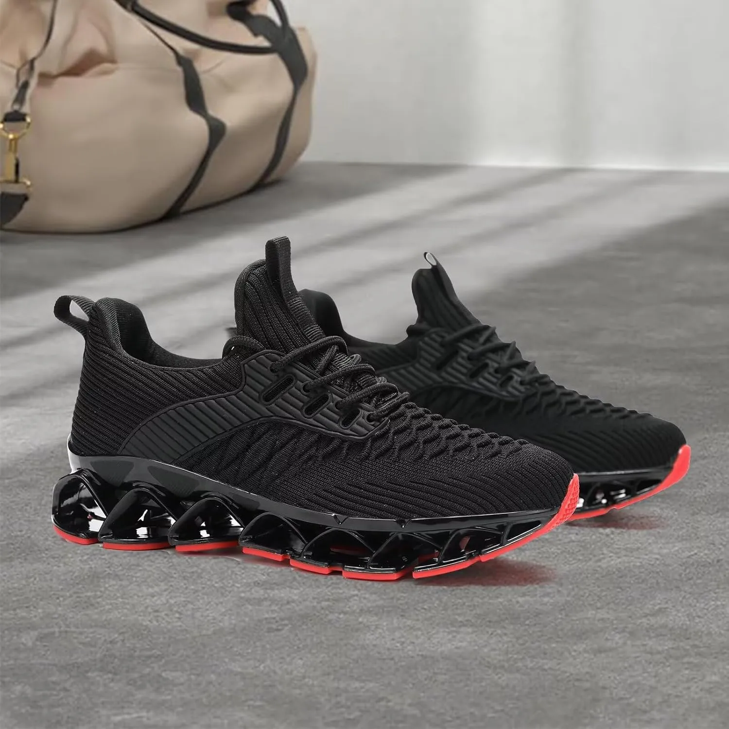 Women's Blade Running Shoes Ladies Fashion Sneakers Slip on Shoes Tennis Walking Athletic Shoes