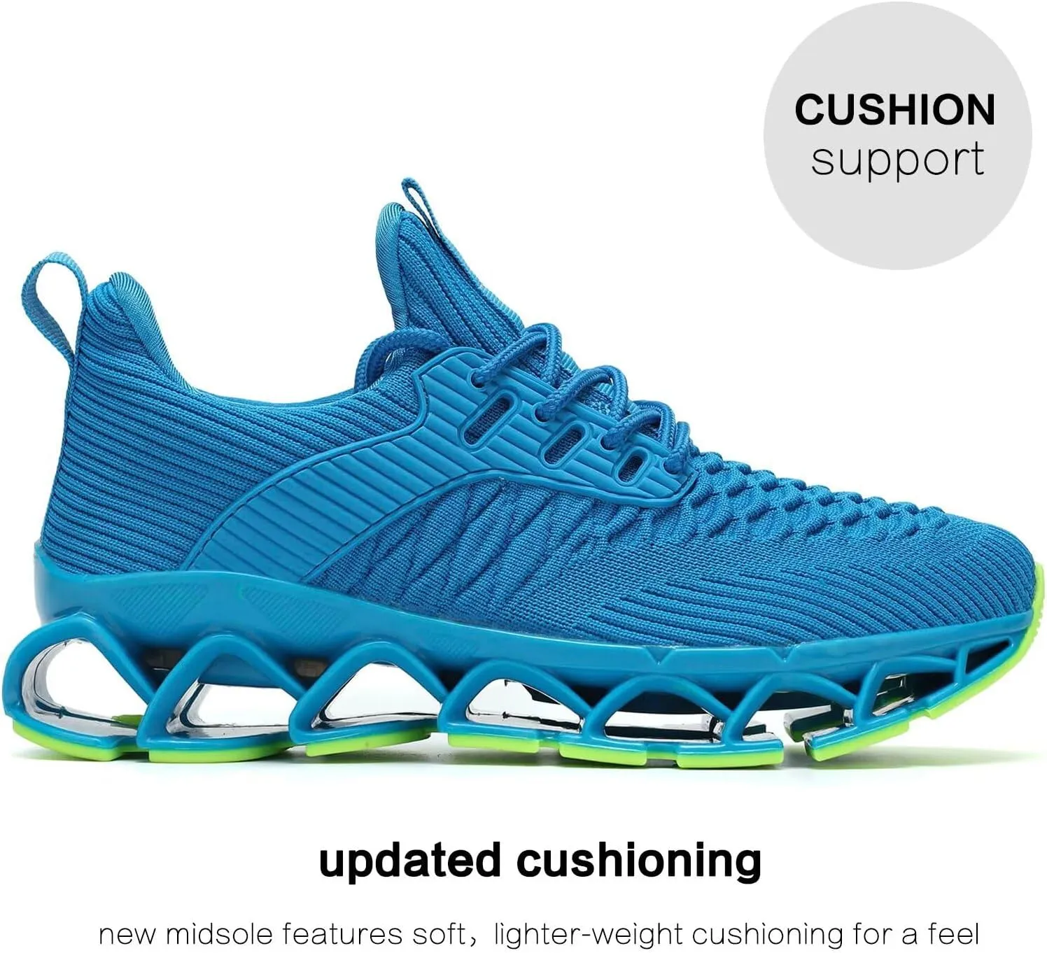 Women's Blade Running Shoes Ladies Fashion Sneakers Slip on Shoes Tennis Walking Athletic Shoes