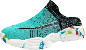 Womens Breathable Mesh Walking Mules Sneakers Running Shoes for Women Winter Casual Dress Shoes High Top Sneakers Black Tennis Shoe Casual Loafers