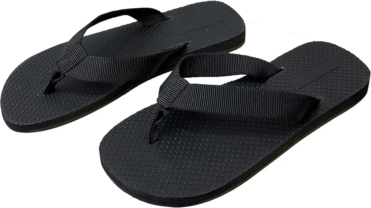 Women's Clip Toe Flip Flops, Flat Bottom Lightweight Non-Slip Beach Flip Flops Beach Soft Bottom Slippers