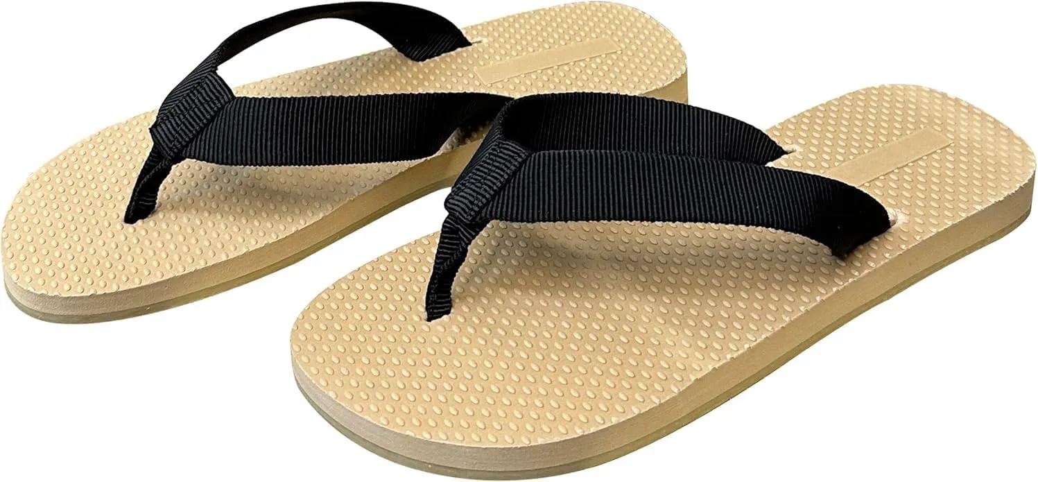 Women's Clip Toe Flip Flops, Flat Bottom Lightweight Non-Slip Beach Flip Flops Beach Soft Bottom Slippers