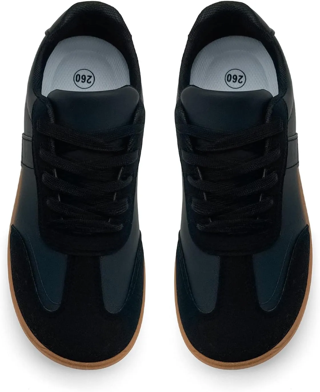 Women's Fashion Sneakers - Retro Walking Casual Low Top Tennis Trainer Skate Shoes