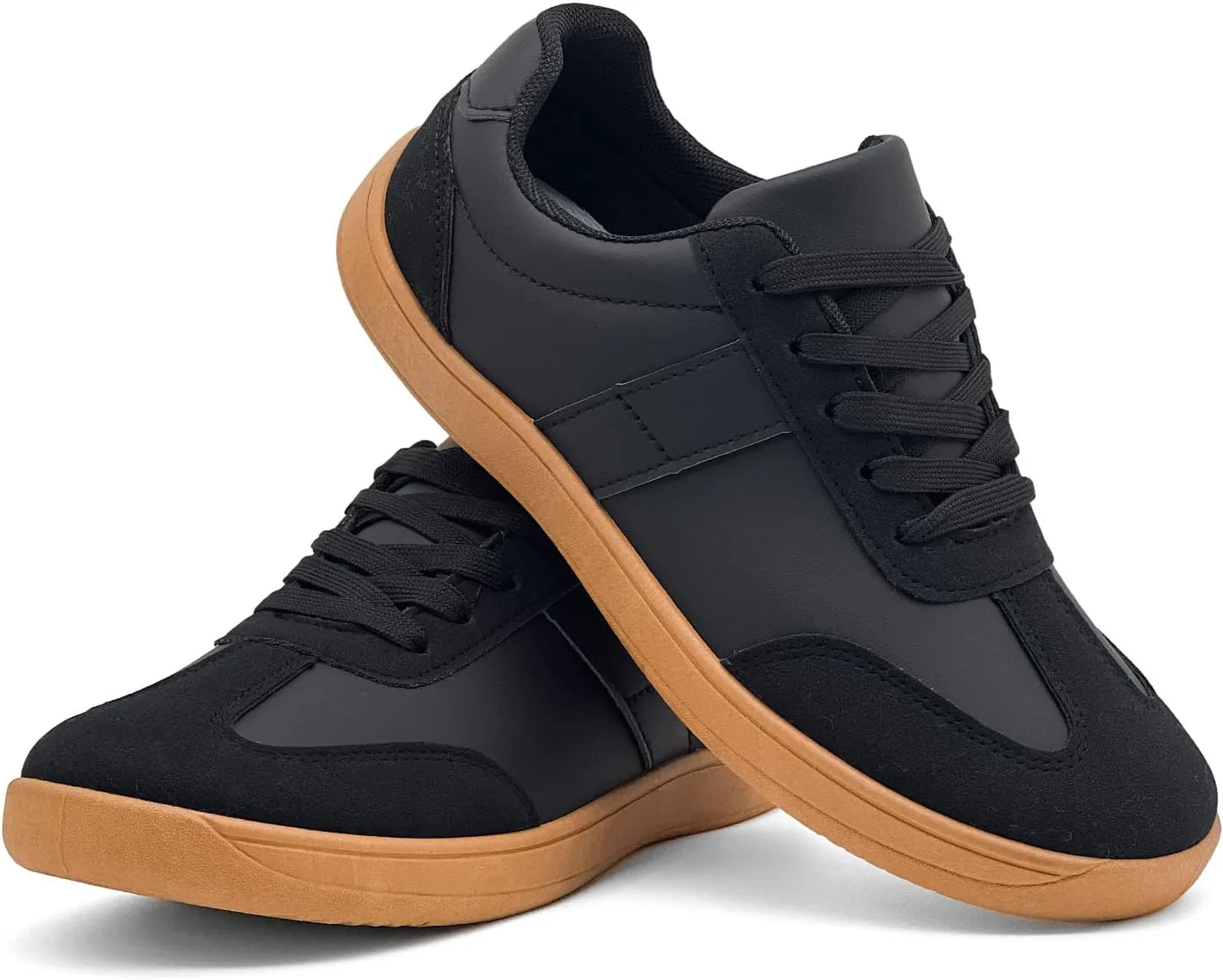 Women's Fashion Sneakers - Retro Walking Casual Low Top Tennis Trainer Skate Shoes
