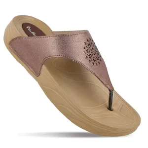Women's Flip-Flop - WC4991 Brown Tan