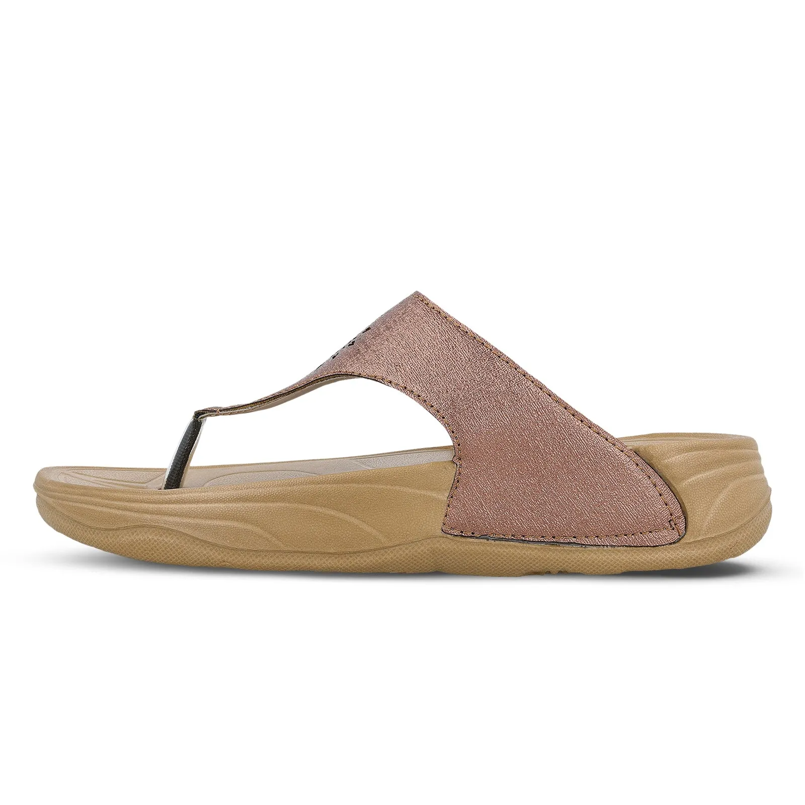 Women's Flip-Flop - WC4991 Brown Tan