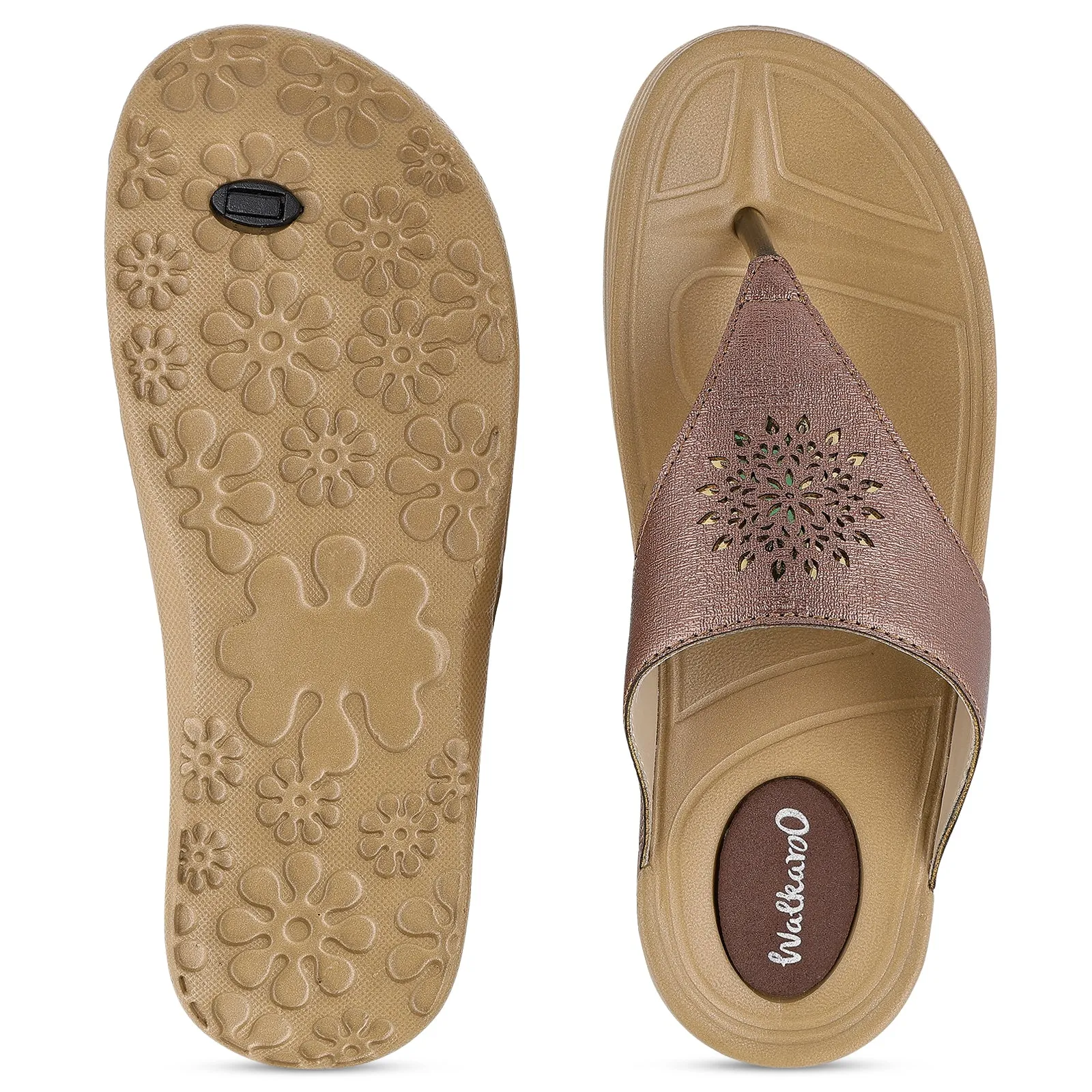 Women's Flip-Flop - WC4991 Brown Tan
