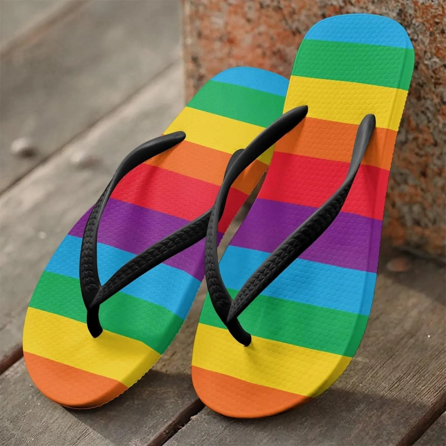 Womens Flip Flops Pillow Soft Shower Shoes with Orthotic Rubber Soles Summer Beach Shoes Cushion Footbed Footwear