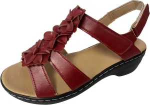 Women's Low Block Heel Dress Shoe Casual Summer Slip On Ankle Strap Sandal Chunky Sandals for Women