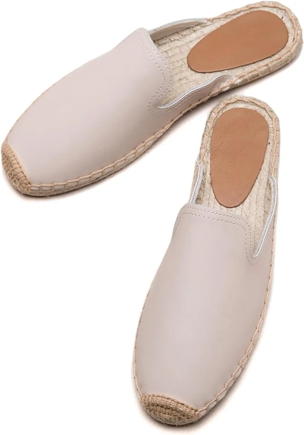 Women's Mule Espadrilles Shoes - Fashion Espadrilles for Women Comfort Breathable Espadrille Flats Suitable for Both Outdoor and Indoor