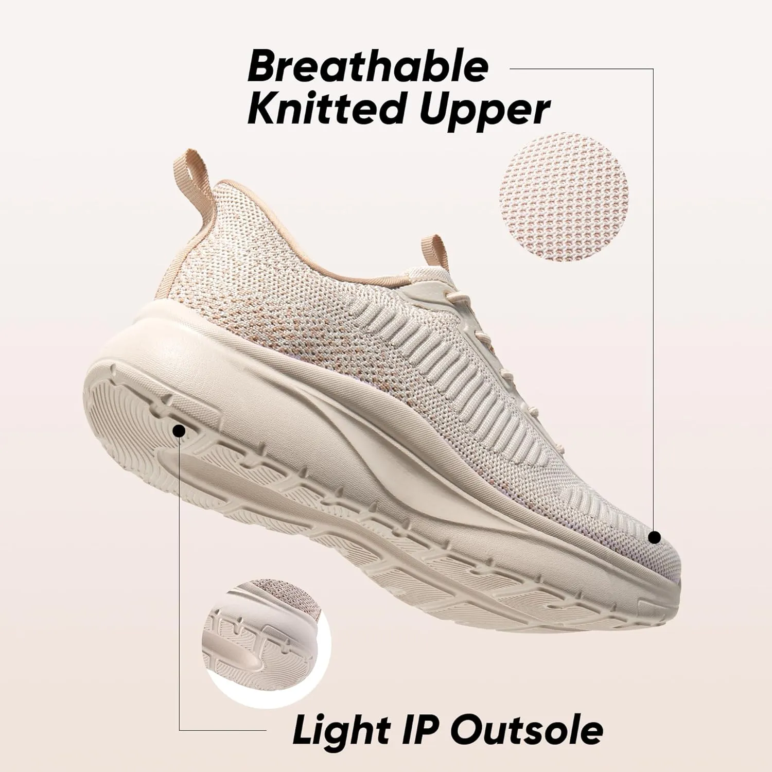 Women's Slip on Walking Shoes Tennis Lightweight Gym Sneakers ActiveFlow Workout Breathable Hands-Free Cross Trainer Comfortable Fashion Sneakers