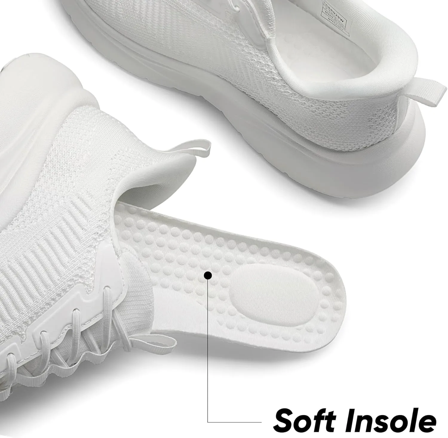 Women's Slip on Walking Shoes Tennis Lightweight Gym Sneakers ActiveFlow Workout Breathable Hands-Free Cross Trainer Comfortable Fashion Sneakers