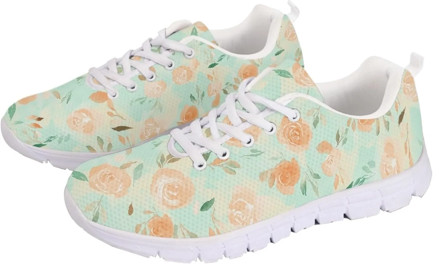Womens Sports Shoes Teens Trainer Running Travel Sneaker Walking Low Heel Lace Up Adults Teenager Lightweight Sneakers