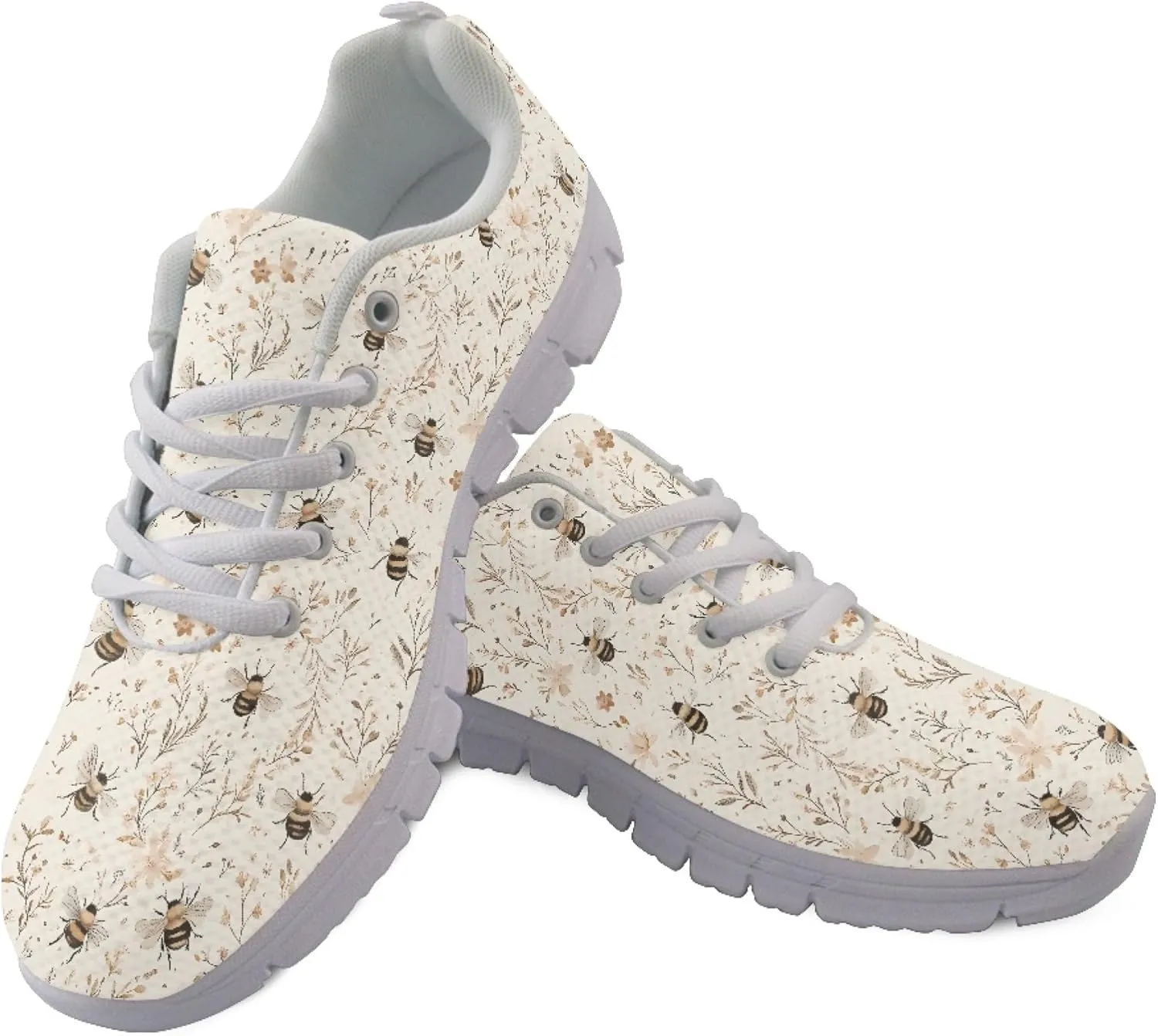 Womens Sports Shoes Trainer Running Travel Sneaker Causal Walking Low Heel Lace Up Breathable Flexible Sneakers for Adults Teens