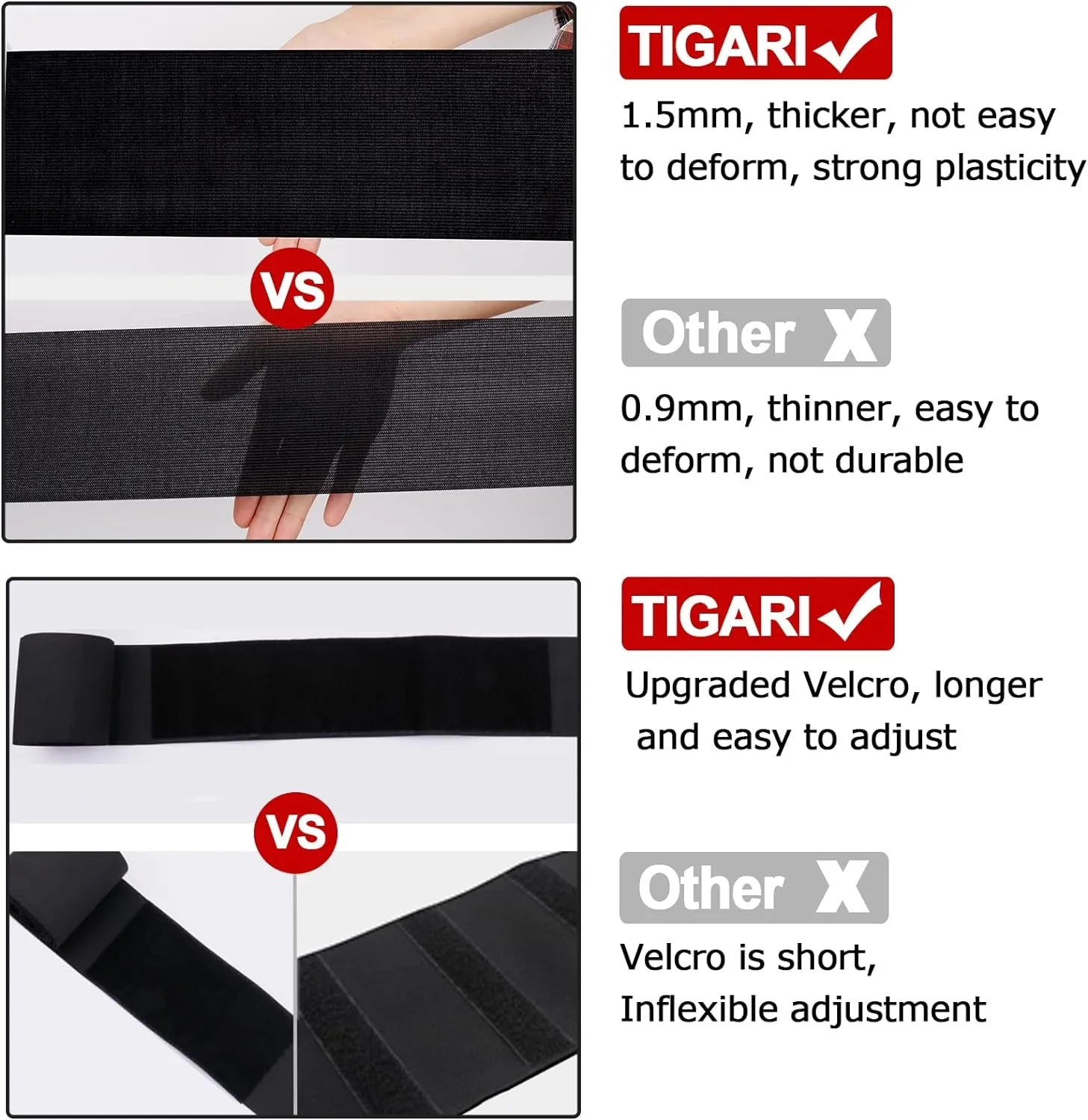 Wrap Waist Trainer for Women , Upgraded Waist Wraps for Stomach,Adjustable Waist Trimmer Tummy Wrap Waist Belt Black