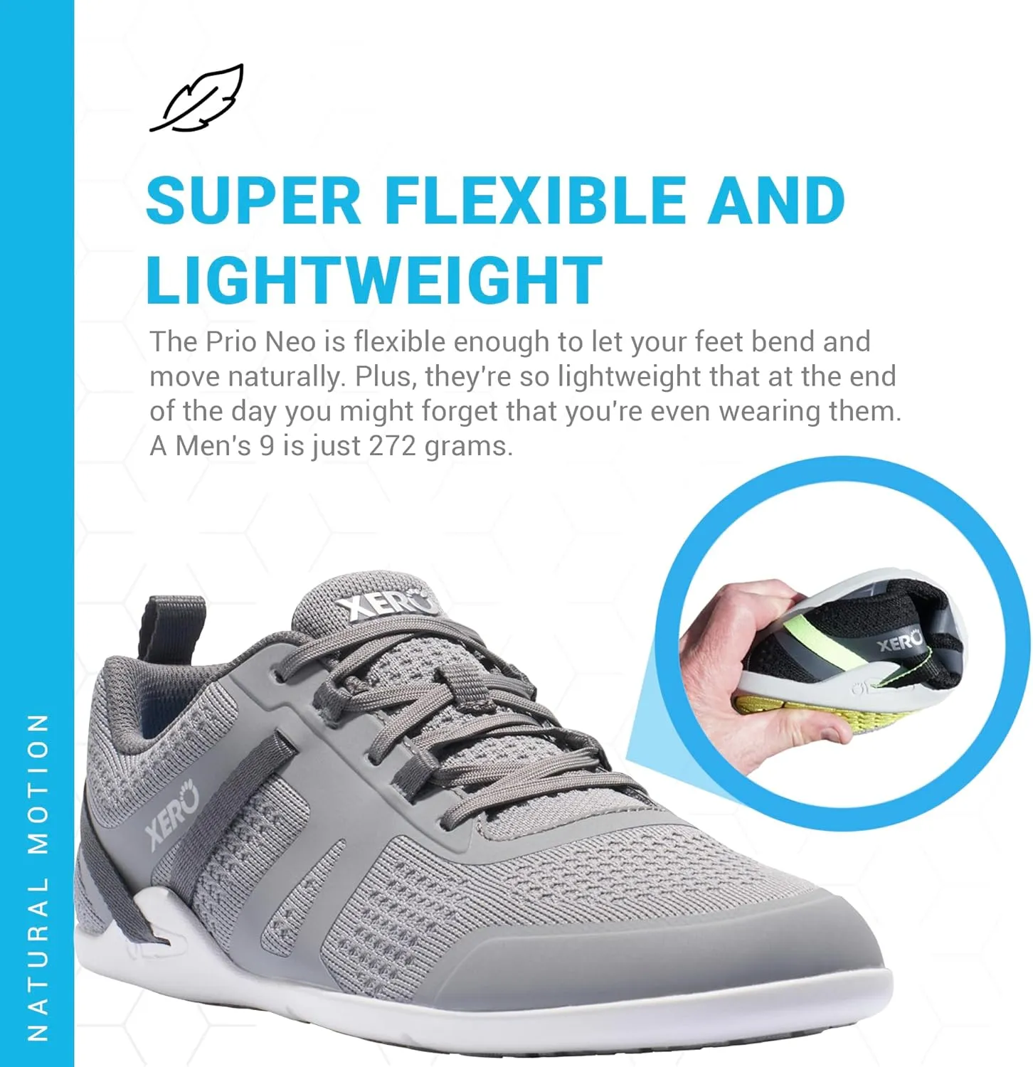 Xero Shoes Men's Prio Neo Barefoot Training Shoe